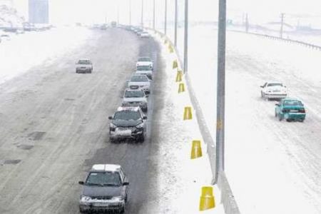 هشدار مهم پلیس راهور درمورد یخ‌زدگی جاده‌ها