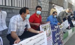 ادامه تجمع خانواده بیماران SMA مقابل مجلس