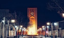 تصویر زیبای ساعت معروف یزد؛ قدیمی‌ترین و اولین ساعت شهری ایران/ عکس
