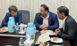 بازدید علی آقامحمدی و علیرضا خلیلی نیا از شهرک صنعتی چناران مشهد