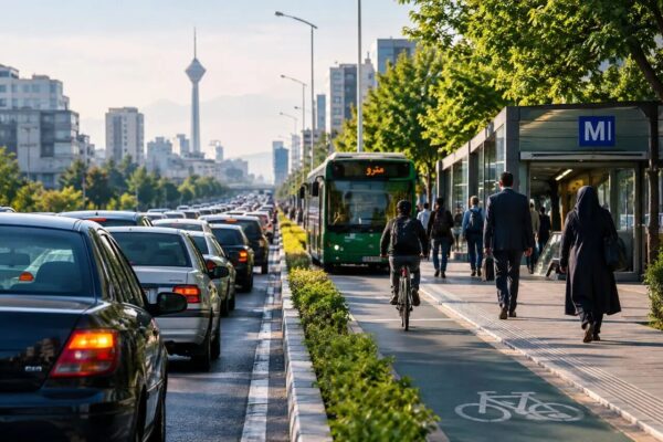 یک روز بدون خودرو؛ کاهش مصرف بنزین یا انتقال پارکینگ وزارتخانه به پیادهروهای تهران؟